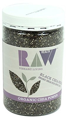 Raw Health - Black Chia Seeds - Organic - 450g