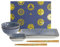 Tokyo Design Studio, Sendan Tokusa Blue, Sushi Set, 8teilig. 2 Sushi Platten, 2 Reisschalen, 2 Saucenschalen, 2 Paar Holz Chopsticks. Sushiteller Porzellan Set.