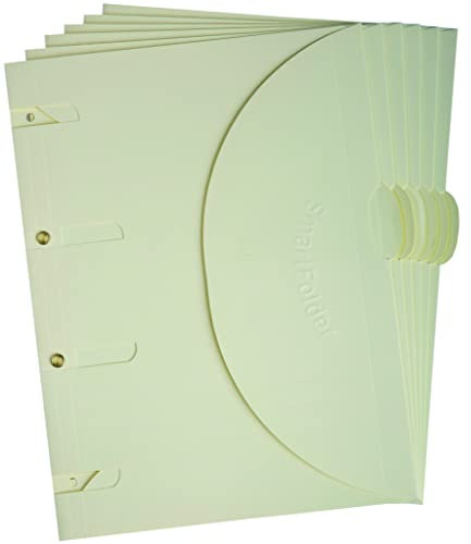 Djois, 115302 - Perforierte Smartfolder Mappe, A4, 100 Stück, mit Reiter, Klettverschluss, Umweltfreundlich, 100% Recycelt, FSC Zertifiziert, Büro, Zuhause, Schule