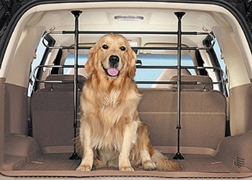 Rejilla separadora universal y deluxe para coche - Ideal como protección a la hora de transportar maletas, perros, etc-