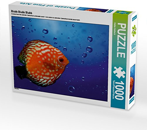 CALVENDO Puzzle Blubb Blubb Blubb 1000 Teile Puzzle quer | Lege-Größe cm Foto-Puzzle für glückliche Stunden