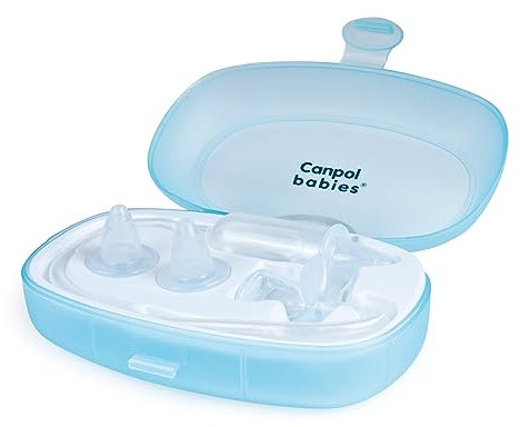 Canpol Babies CB05119U - Aspirapolvere nasale con ricariche