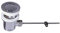 Wirquin SL201 SL201-Tapón para Lavabo (latón sin Cremallera), Cromado
