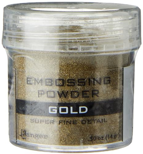Ranger SF Gold – Embossing-Puder, Acryl, Mehrfarbig, 4.44x4.44x4.44 cm