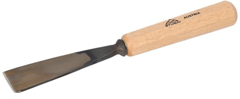 Stubai 520330 Sgorbia per Scultori con Manico, Modello 3, 30 mm
