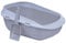 Katzentoilette XXL Jumbo Schale 65 cm graubeige inkl. Schaufel