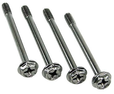 Phobya Schraube UNC 6-32 x 40 Kreuz (4xStück) - Black Nickel Wasserkühlung Zubehör