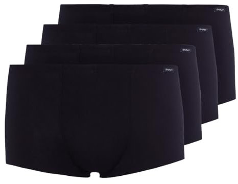 Skiny - Basic - Hipster Short/Pant - 4er Pack (XL Schwarz)