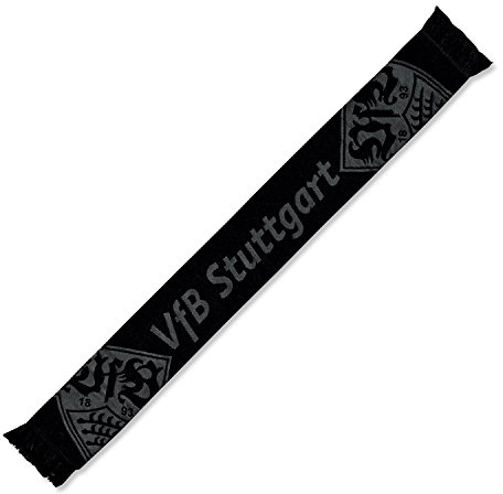 VFB Stuttgart Schal schwarz / silber edle Optik Fanschal aber auch alltagstauglich!