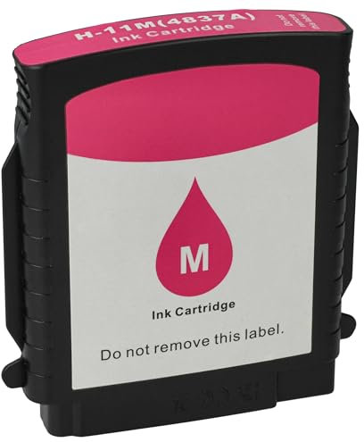 vhbw Tintenpatrone Magenta kompatibel mit HP DesignJet 500 PS, 500 Plus 24 Inch, 500 Plus 42 Inch Drucker (kompatibel, 28ml)