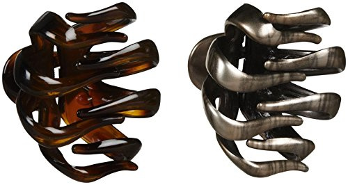 No Slip Grip, Jaw Clips, Octopus Claw, 2 Pieces, Scunci