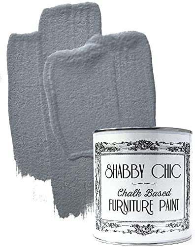 Shabby Chic Chalked Furniture Paint | Luxurious Chalk Paint Finish | For Furniture, Home Decor, DIY Projects, Wood Paint | Interior and Cabinet Paint with Rustic Matte Finish | Pebble Grey, 250ml