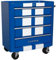 SEALEY ap28204bws Werkzeugschrank mit 4 Schubladen RETRO Heavensends blau mit weißen Streifen