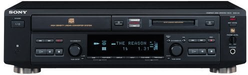 Sony MXD-D4 CD-/MD-Copystation schwarz