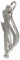 Bogen und Pfeil Sterling Silber Charm .925 x 1 Bogenschießen Bogen Pfeile Charms