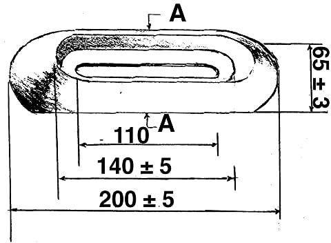 ZINK-ANODE 2.4KG. AUFSCHRAUBAR