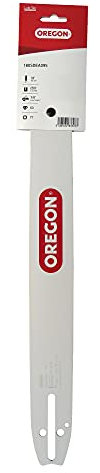 Oregon Barra di Guida per Motosega con Lama Reversibile da 18 (45 cm) Supporto Motore A095, Passo a Basso Profilo da 3/8, Calibro 1,3 mm, Compatibile con Husqvarna, Makita, Poulan e altro