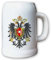 Krug/Bierkrug 0,5l - Königreich Österreich Wappen Adler #9421