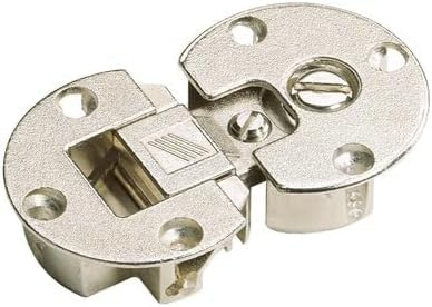 HKB® Klappenscharnier Markant 11, 90°, ø 35 mm, Zinkdruckguss vernickelt | 1 Stück, Artikelnummer 9100006