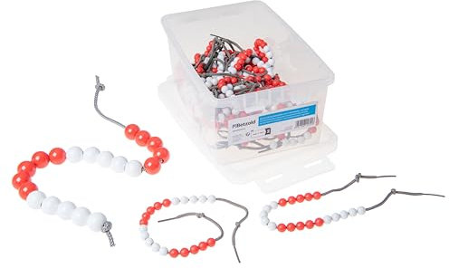 Betzold - Rechenketten-Set 28 Stück, Demo-Rechenkette in Box - Rechnen lernen 1. Klasse