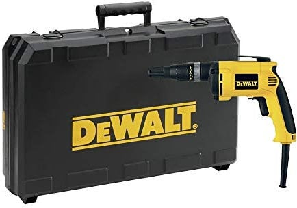 DeWalt DW275KN-QS Atornillador 540W 5.300 rpm con embrague silencioso para panel yeso, 670 W, 230 V
