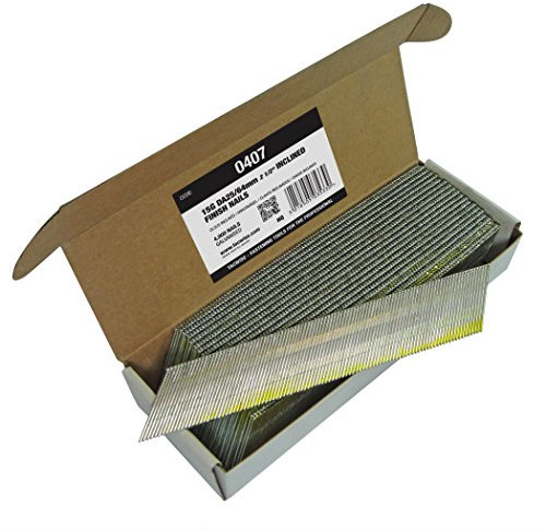 Tacwise 0407 Chiodi di Finitura Angolati Galvanizzati, Tipo da 15G / 64 mm, Testa a ‘D’, Confezione da 4000