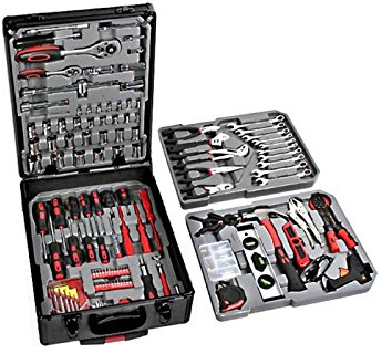 Set 187 Werkzeug im Koffer Koffer mit Rollen