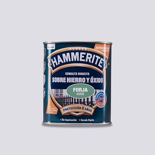 Hammerite Esmalte Forja, Verde, 750 ml (Paquete de 1)