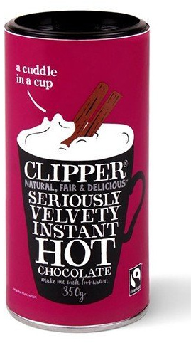 (2 PACK) - Clipper Velvety Fairtrade Instant Hot Chocolate| 350 g |2 PACK - SUPER SAVER - SAVE MONEY