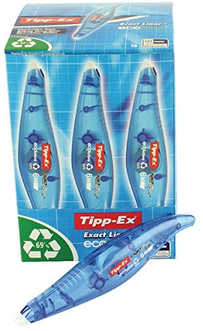 Tipp-Ex Exact Liner Correction Tape [Pack of 10]