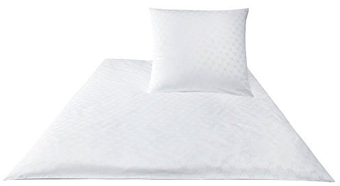 Joop! Bettwäsche Cornflower weiß 4020-0 1 Bettbezug 155 x 220 cm + 1 Kissenbezug 80 x 80 cm