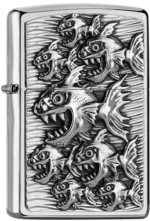 Zippo Lighter, Brass, Individual Design, Original Pocketsize