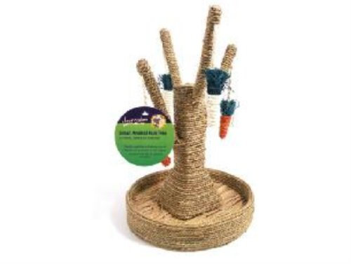 Rosewood Boredom Breaker Arbre Ludique pour Lapins et Jouet d'Activité pour Petits Animaux