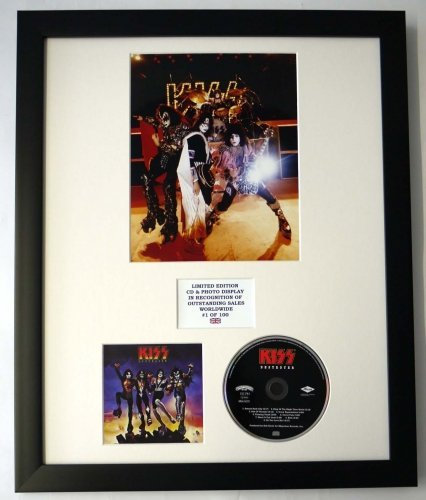 KISS/Darstellung mit Foto und CD | Limited Edition des Albums DESTROYER