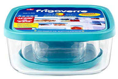 Bormioli 390610-SK5 - Juego de 3 recipientes de cristal