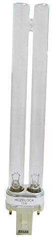 Hozelock Tricoflex Hozelock 1592 0000 UV Light 11 Watt (PL), Transparent, 3.7 x 23.5 x 2.3 cm