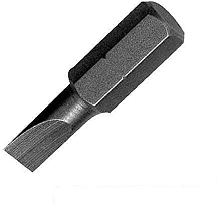 Silverline SB202 Slotted Cr-V Bits, 7 mm - Pack of 10