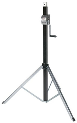 Showtec Basic 2800 Kurbelstativ ohne Adapter (70835) 80 kg