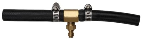 KS Tools 150.2365 Adapterschlauch für kleines Schrader Ventil 5/16x32 UNF Innengewinde und 1/4 Schlauchanschluss