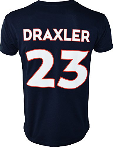 Paris Saint-Germain Herren-T-Shirt, Julian Draxler, offizielle Kollektion, Erwachsenengröße, für Herren XX-Large blau