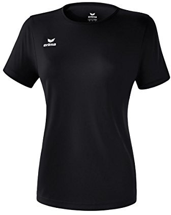 erima Damen Funktions Teamsport T-Shirt (208612), schwarz, 42
