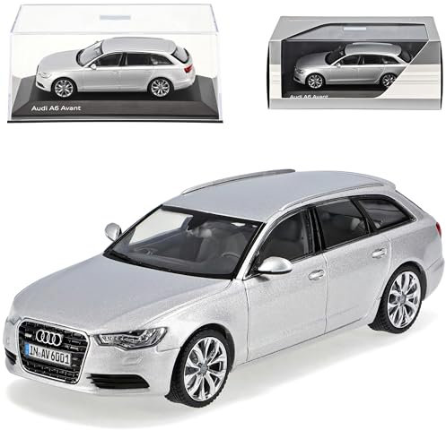 Schuco A-U-D-I A6 A 6 C7 C 7 Avant Ab 2011 EIS Silber 1/43 Modell Auto Modellauto