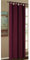 1er Set Vorhang Blickdicht Matte unifarbene Gardine mit Schlaufen. Aus edlem Microsatin Micofaser-Gewebe., 245x140, Bordeaux, 20400