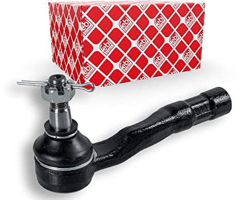 febi bilstein 42490 Spurstangenendstück mit Kronenmutter und Splint, 1