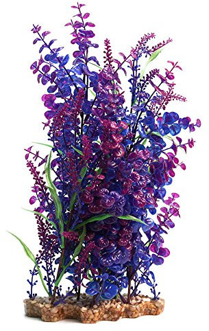 Aqua One Vibrance Bacopa/Equisetum with Gravel Base Aquarium Plant, X-Large, Blue