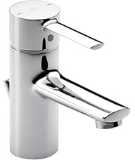 Waschtisch-Armatur Targa Einlochmontage mit automatischem Ablauf Messing und flexible Netzteil, chrom OEM a5 a3060 C00