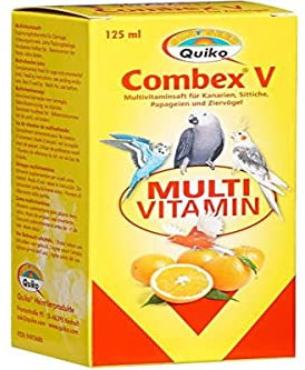 Quiko Vitacombex V 125ml - Multivitaminsaft für Ziervögel