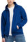 Hanes EcoSmart Felpa con Cappuccio in Pile con Cerniera Integrale, da Uomo, Deep Royal., XXX-Large
