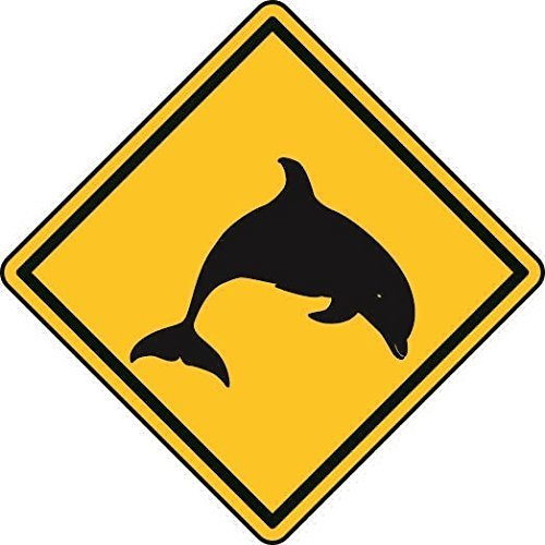 U24 Aufkleber Vorsicht Delfin Delfine Delphin Autoaufkleber Sticker