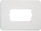Poly Pool PP0516 Protector de pared para placas de pared rectangulares en poliestireno rígido, transparente, 12 piezas